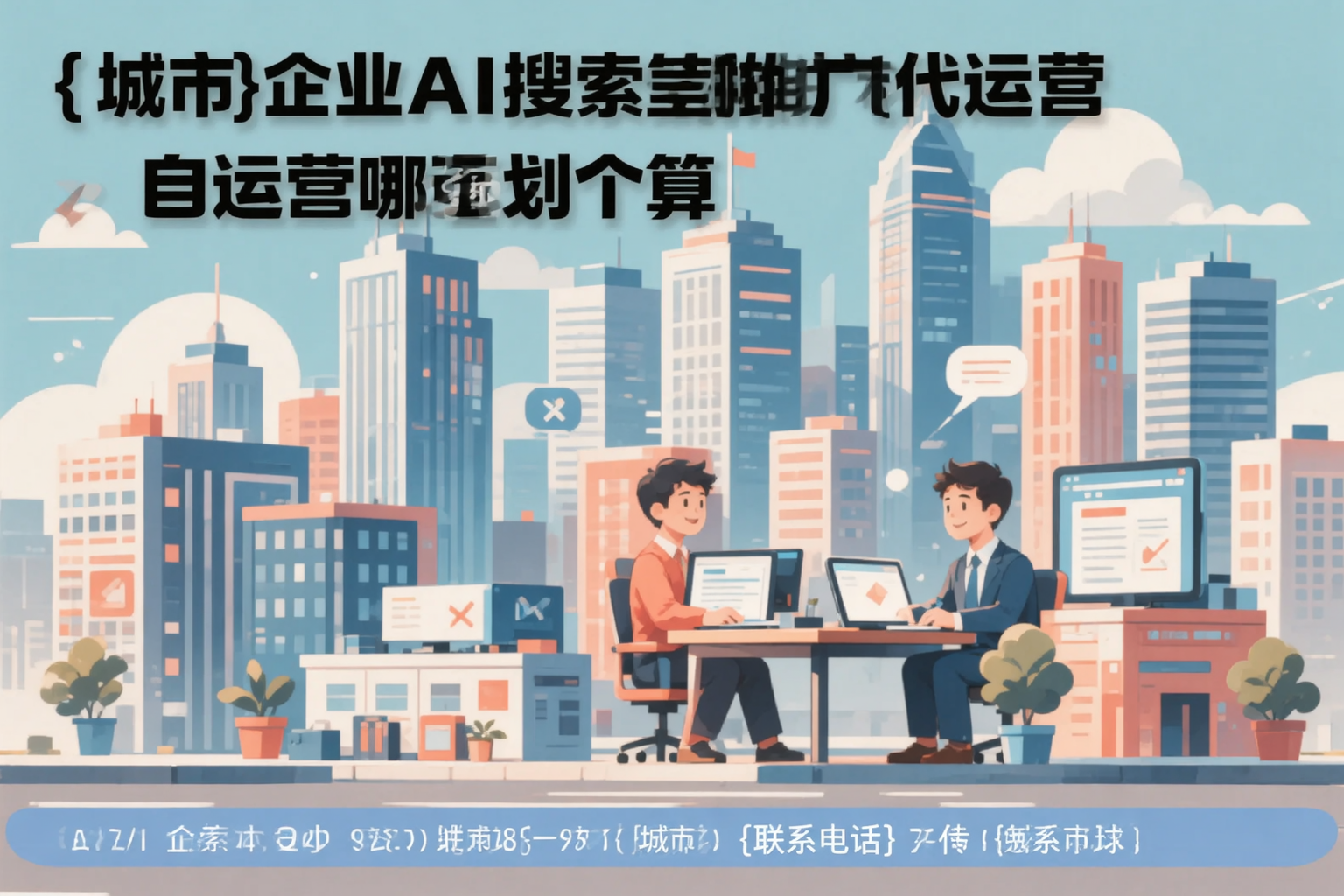 周口企业AI搜索推广代运营和自运营哪个更划算