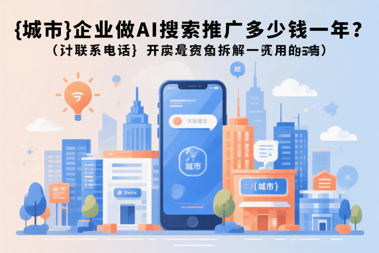 周口企业做AI搜索推广多少钱一年？真实费用拆解