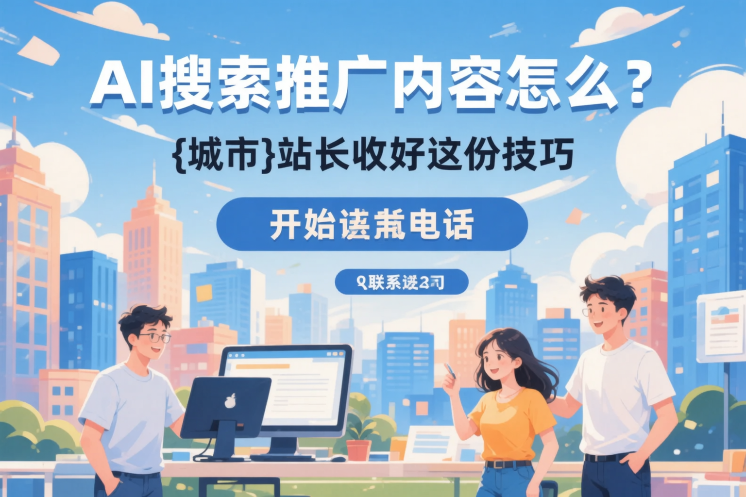 AI搜索推广内容怎么写？周口站长收好这份技巧