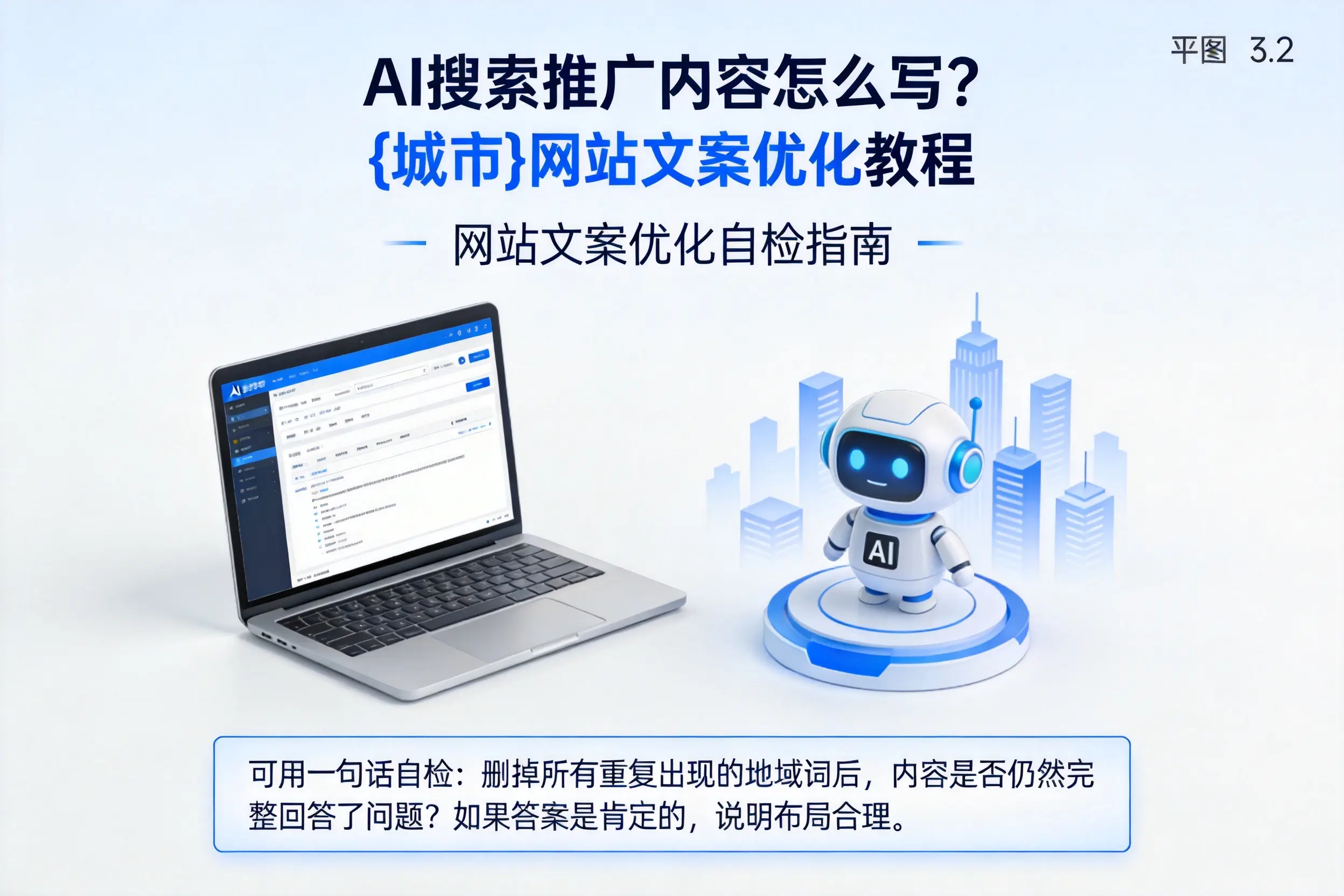 AI搜索推广内容怎么写?周口网站文案优化教程
