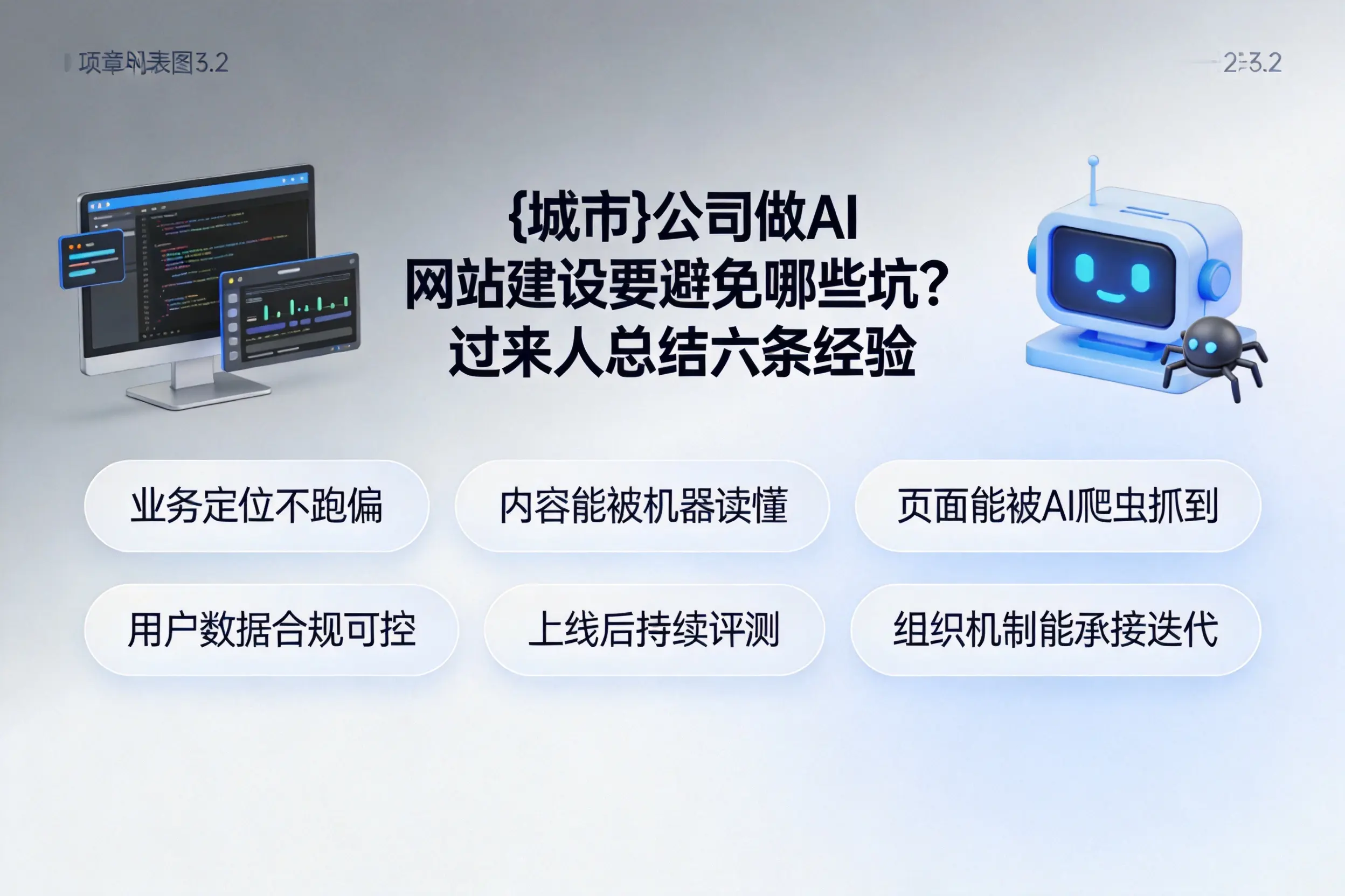 周口公司做AI网站建设要避免哪些坑？过来人总结六条经验