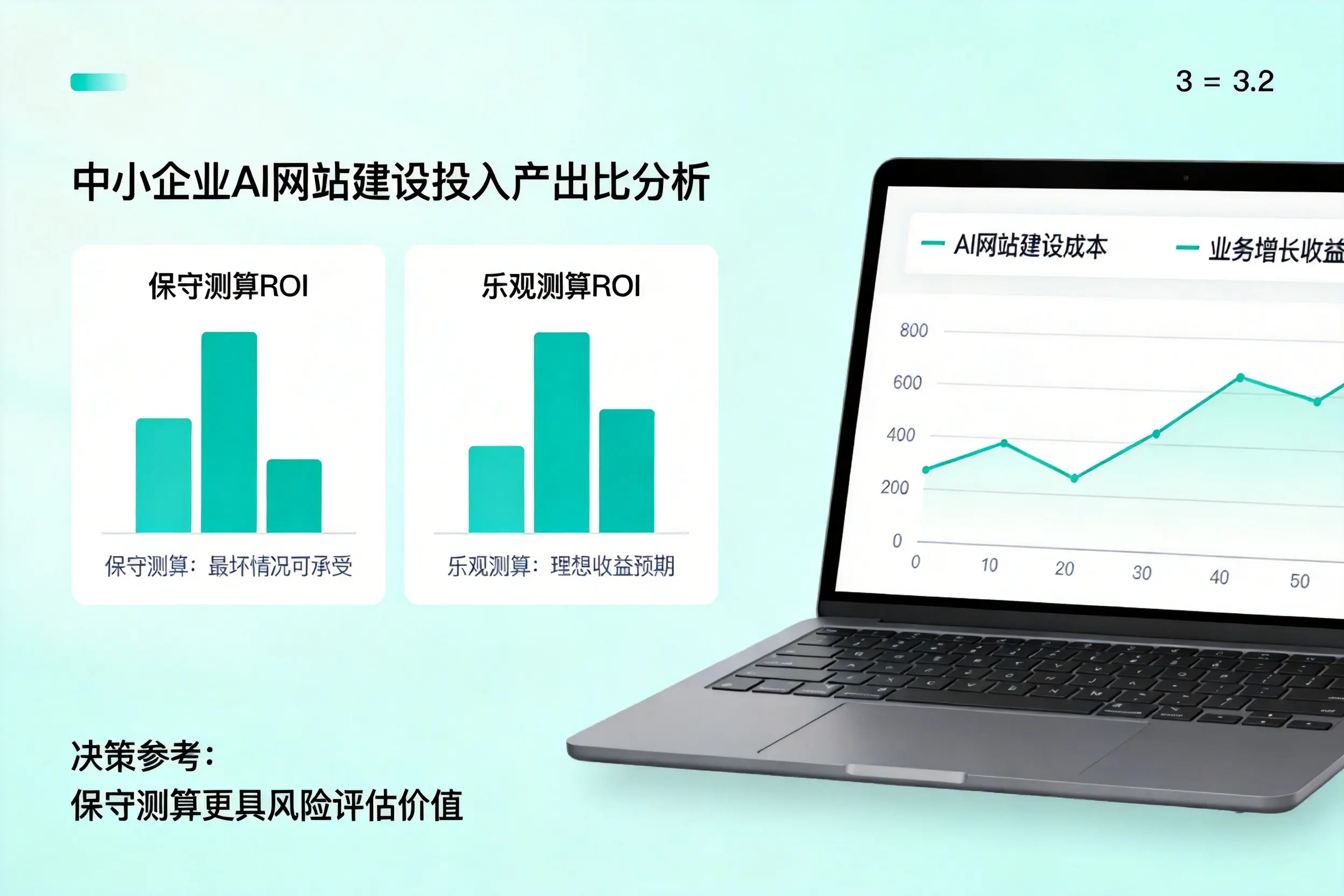 周口中小企业AI网站建设投入产出比怎么算?先看这份分析