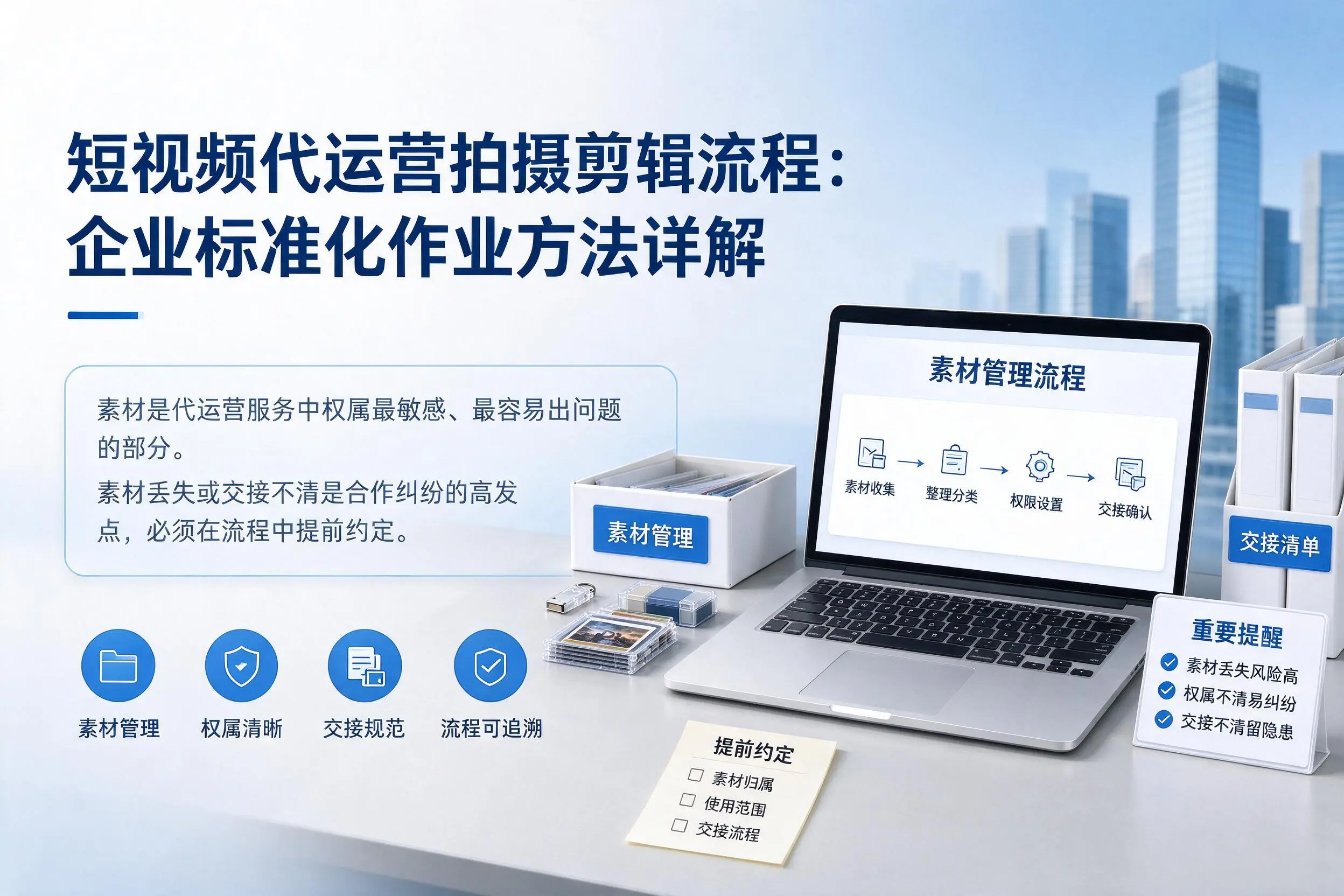 短视频代运营拍摄剪辑流程:周口企业标准化作业方法详解
