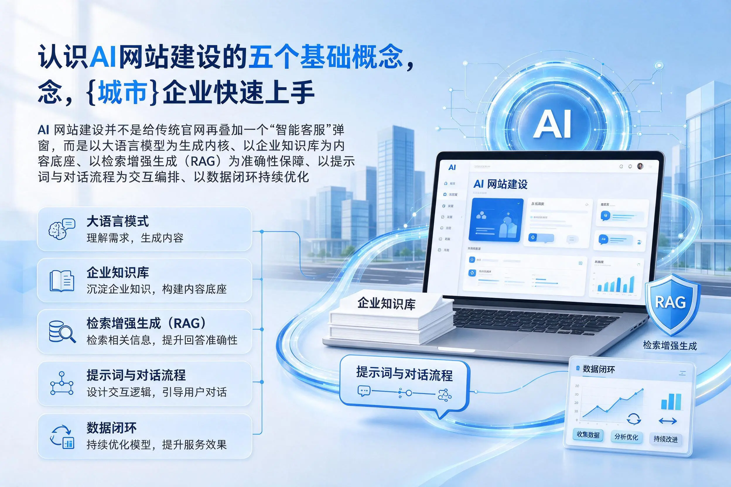 认识AI网站建设的五个基础概念,周口企业快速上手