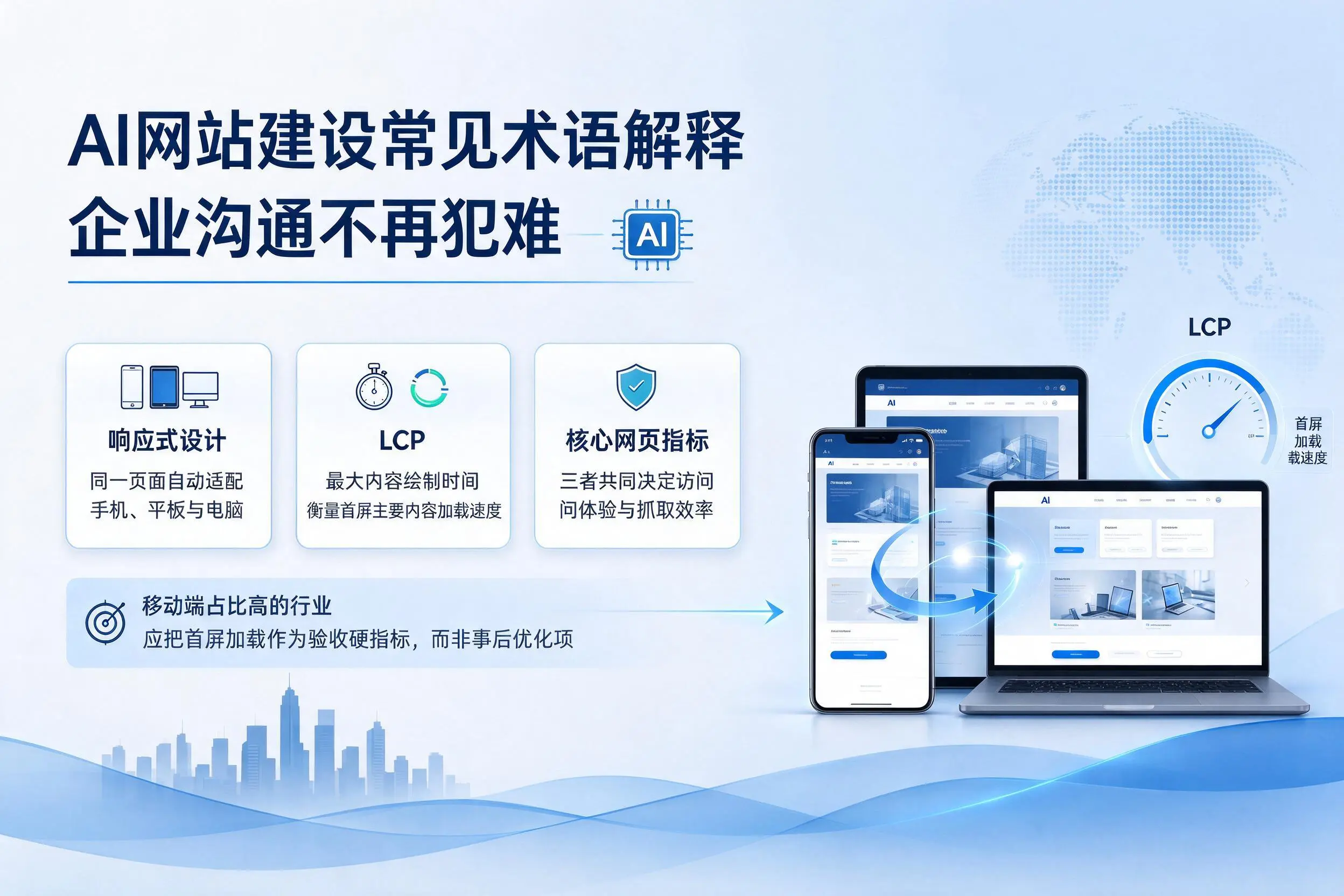 AI网站建设常见术语解释，周口企业沟通不再犯难